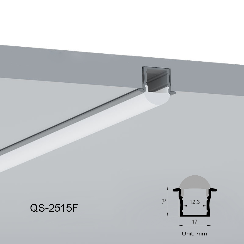 60° Lens Recessed LED Channel For 12mm White LED Strip Lighting 60° Lens Recessed LED Channel For 12mm White LED Strip Lighting
